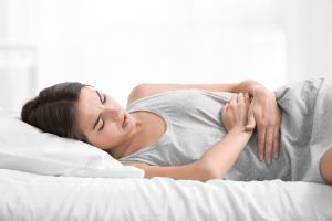 woman with chronic pain